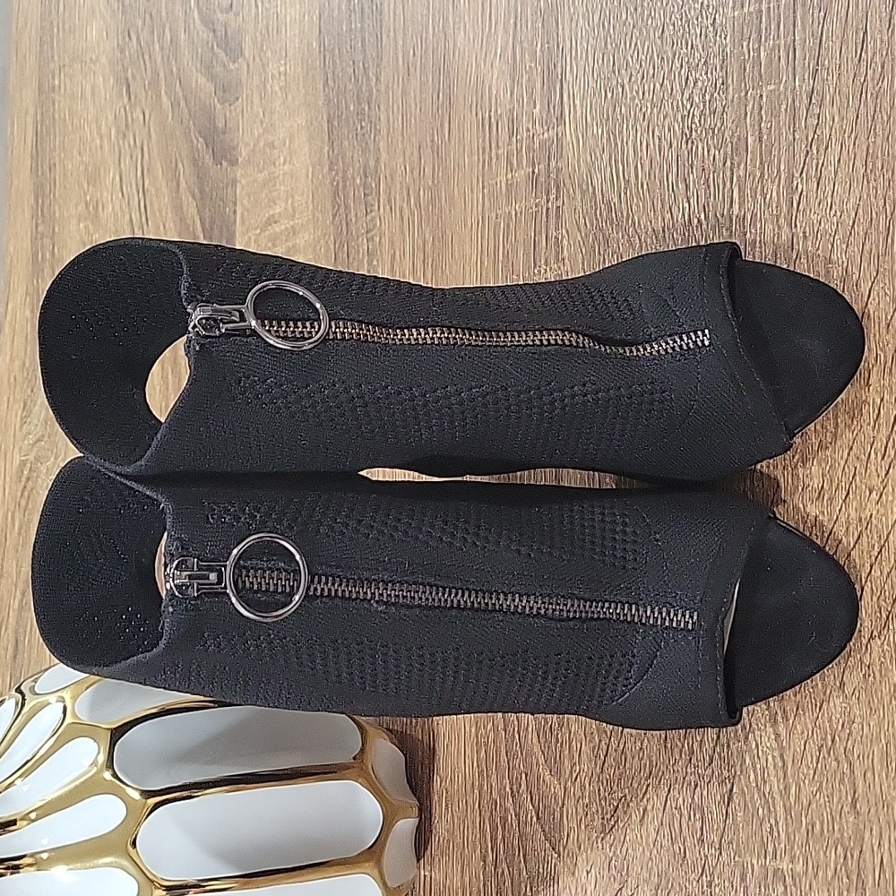 Zara black heels